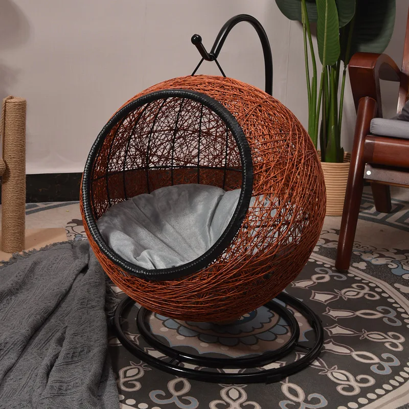 Cat litter semi-closed pet litter house bed winter warm cat room supplies cat villa
Cat litter semi-closed pet litter house bed winter warm cat room supplies cat villa