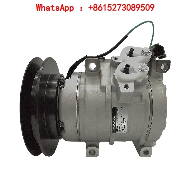 PC200-7 Компрессор переменного тока для экскаватора 20Y9796121, 447220-4052, 20Y-979-6121, 4472204052, 447220-4053, 24 В, 10S15C, одиночный B
PC200-7 Компрессор переменного тока для экскаватора 20Y9796121, 447220-4052, 20Y-979-6121, 4472204052, 447220-4053, 24 В, 10S15C, одиночный B