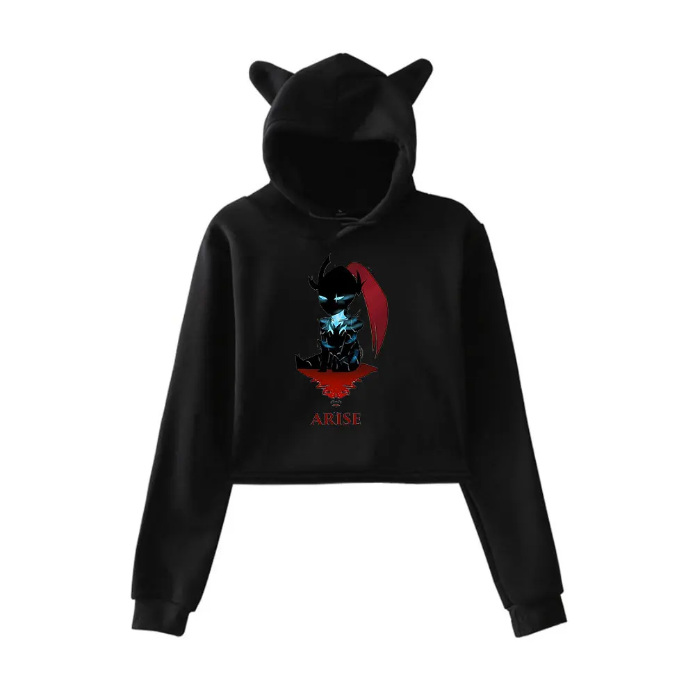 Solo Leveling Game Vintage 90s Streetwear Hoodie Merch Hoodie Sweatshirts for Girl Cat Ear Crop women Clothing
Solo Leveling Game Vintage 90s Streetwear Hoodie Merch Hoodie Sweatshirts for Girl Cat Ear Crop women Clothing