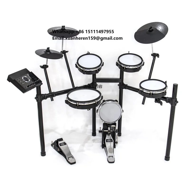Wholesale Professional Portable Digital Electric Drums Set Kit Percussion Electronic Drum Set
Wholesale Professional Portable Digital Electric Drums Set Kit Percussion Electronic Drum Set