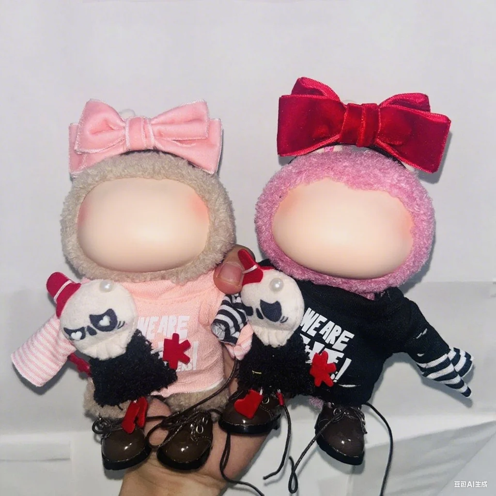 Anime Doll Clothes for 17cm Labubu Doll Outfits Designer Luxury Valentine's Day Set Clothes Toy Labubu Clothe Doll Accessorie
Anime Doll Clothes for 17cm Labubu Doll Outfits Designer Luxury Valentine's Day Set Clothes Toy Labubu Clothe Doll Accessorie