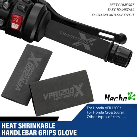 Motorcycle For Honda VFR1200X Crosstourer VFR 1200 X Street Crosstourer X Heat Shrinkable Grip Cover Non-slip Grip Glove