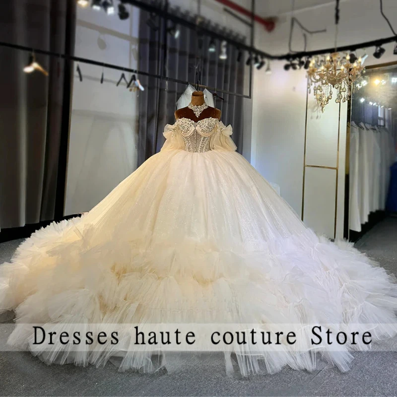 Elegant Quinceanera Dress for Girls with Rhinestones Ruched Off the Shoulder Pleat Vestidos Para Quinceanera Customized
Elegant Quinceanera Dress for Girls with Rhinestones Ruched Off the Shoulder Pleat Vestidos Para Quinceanera Customized