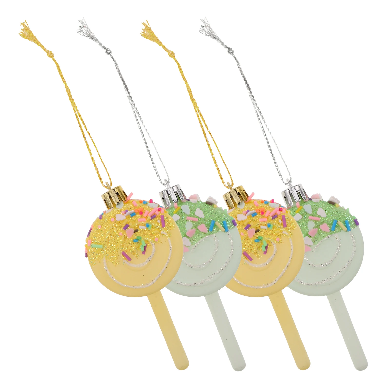 4Pcs Christmas Tree Lollipop Ornaments Bright Candy Decorations Hanging Pendants Holiday Party Supplies Xmas Lollipop Decoration
4Pcs Christmas Tree Lollipop Ornaments Bright Candy Decorations Hanging Pendants Holiday Party Supplies Xmas Lollipop Decoration