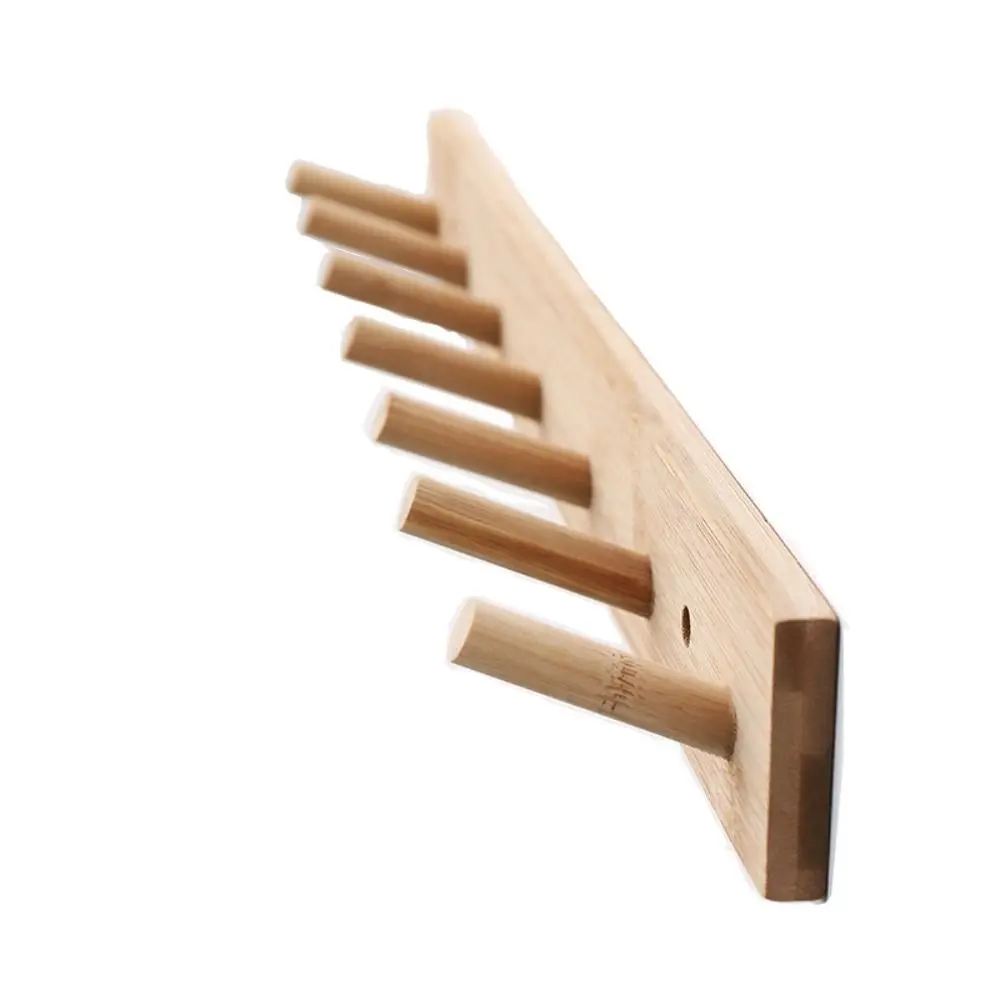 4/5/6/7 Hooks Key Hook Rack Wall Mounted Creative Decorative Hook Wooden Simple Sundries Storage Hook Housewarming Gift
4/5/6/7 Hooks Key Hook Rack Wall Mounted Creative Decorative Hook Wooden Simple Sundries Storage Hook Housewarming Gift