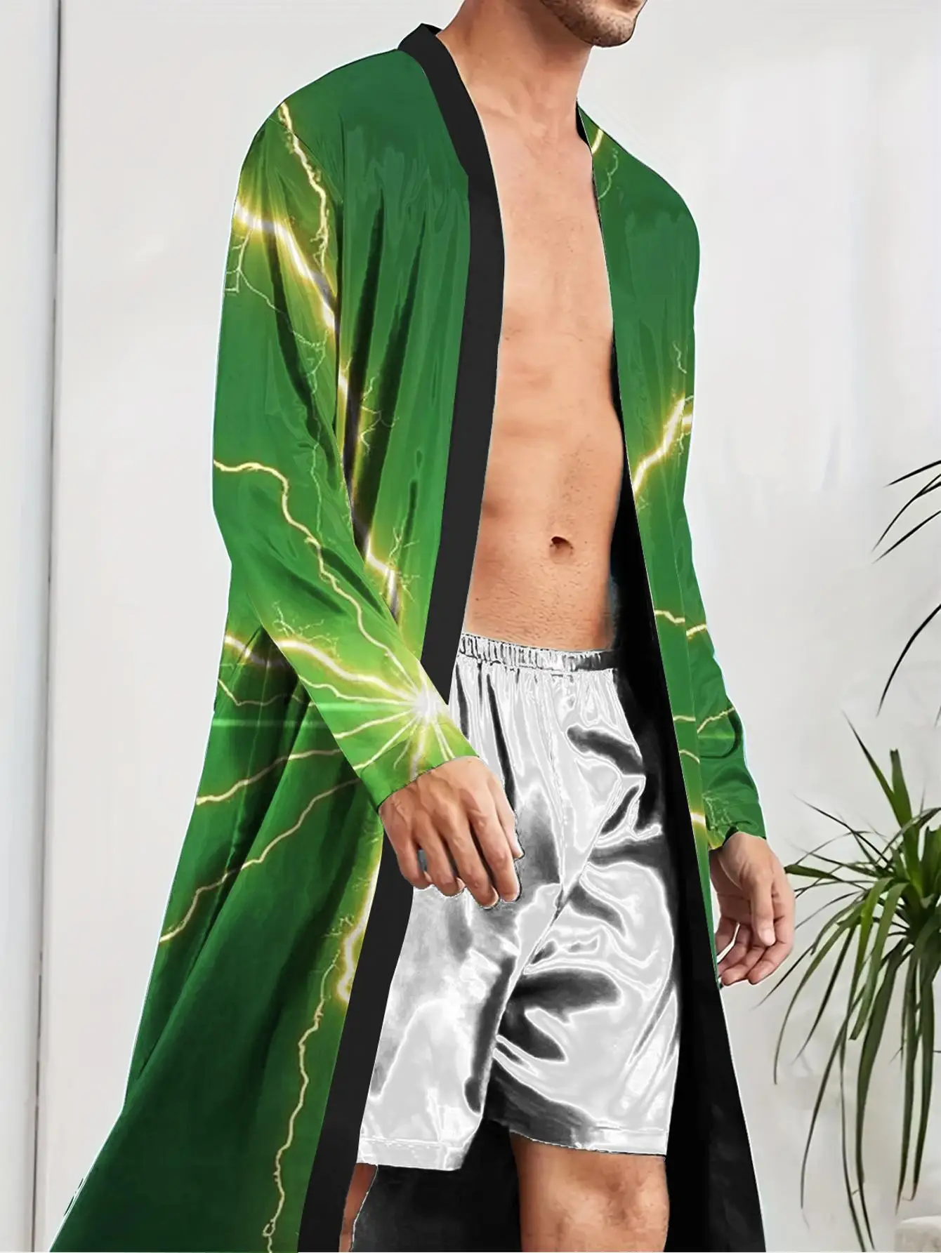 1pc Men's Robes 2026 Spring/Summer Polyester 3D Printed Robe for Man Robes Graphic Bathrobe Shower Robe Men's Pajamas
1pc Men's Robes 2026 Spring/Summer Polyester 3D Printed Robe for Man Robes Graphic Bathrobe Shower Robe Men's Pajamas