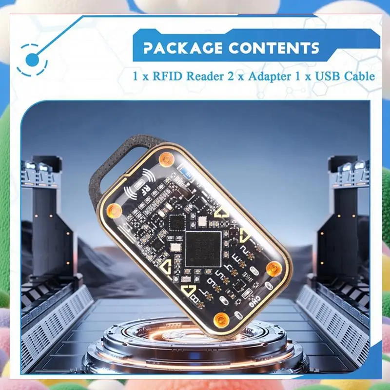Chameleon Ultra Upgrade RFID Card Emulator+4XCUID Keychain RFID Smart Chip Reader 125K 13.56Mhz Card Decode Duplicator-AS97
Chameleon Ultra Upgrade RFID Card Emulator+4XCUID Keychain RFID Smart Chip Reader 125K 13.56Mhz Card Decode Duplicator-AS97
