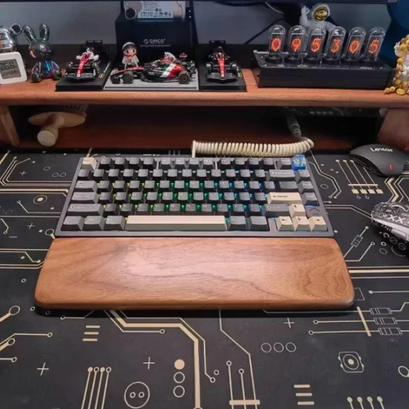 Walnut Wood Palm Rest Custom Soild Wood Mouse Rest Mechanical Keyboard Wrist Rest Accessories AntiSlip Stickers WoodenPalm Stree
Walnut Wood Palm Rest Custom Soild Wood Mouse Rest Mechanical Keyboard Wrist Rest Accessories AntiSlip Stickers WoodenPalm Stree