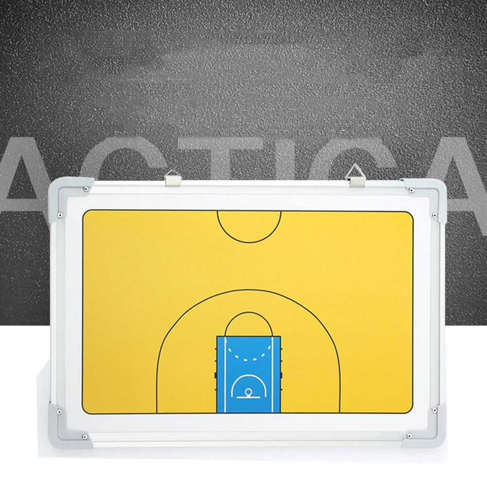 1 pc Aluminum Alloy Basketball Board Coaching Training Practice Board Lightweight Portable With Magnets Sticker Kit
1 pc Aluminum Alloy Basketball Board Coaching Training Practice Board Lightweight Portable With Magnets Sticker Kit