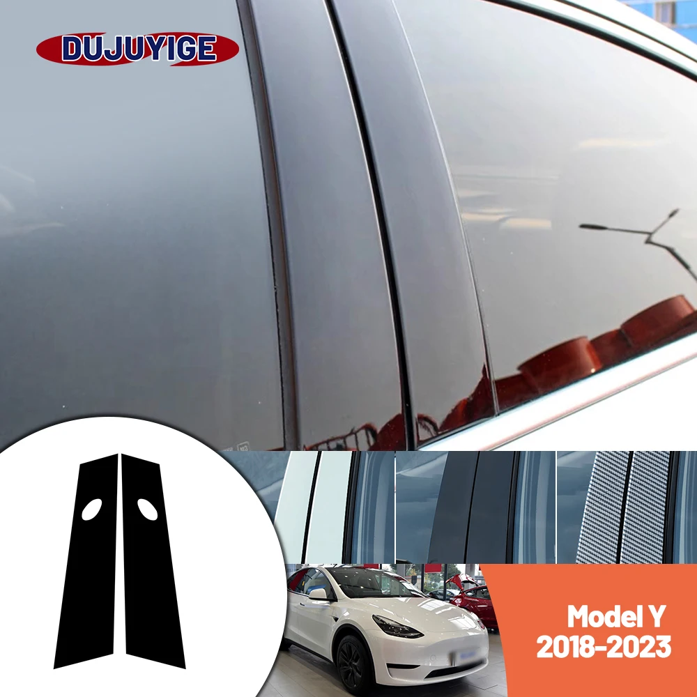 Bright black carbon fiber door and window B C Pillar sticker suitable For Tesla Model Y 2018-2023 2019 2020 2021 2022
Bright black carbon fiber door and window B C Pillar sticker suitable For Tesla Model Y 2018-2023 2019 2020 2021 2022
