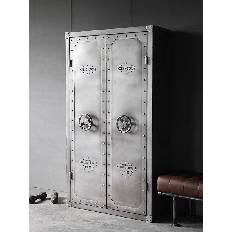 Iron Vintage Industrial Style Cabinet Iron Single Wardrobe Wardrobe Locker Custom Bedroom Clothes Closet
Iron Vintage Industrial Style Cabinet Iron Single Wardrobe Wardrobe Locker Custom Bedroom Clothes Closet