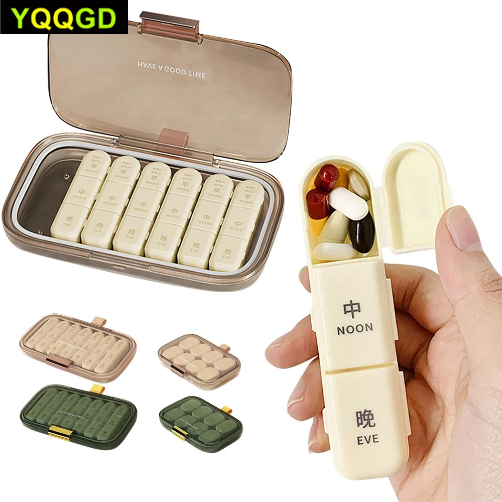 1PCS Pill Organizer 3 Times a Day, Daily Pill Box 7 Day, Weekly Cases Medicine Organizers to Hold Vitamins and Medication
1PCS Pill Organizer 3 Times a Day, Daily Pill Box 7 Day, Weekly Cases Medicine Organizers to Hold Vitamins and Medication