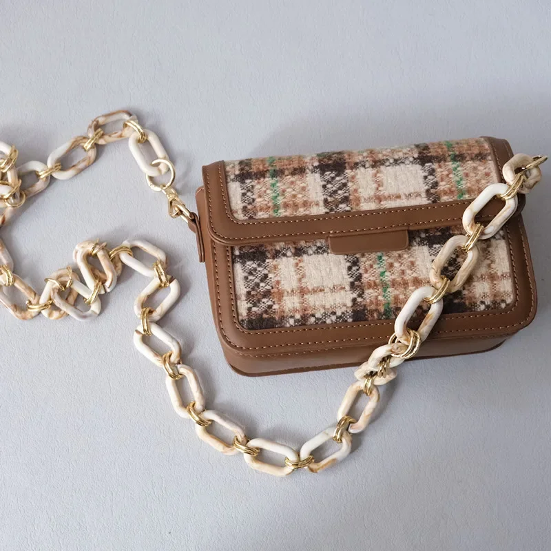 New Fashion Woman Bag Strap Accessory Detachable Replacement Chain Beige Green Acrylic Luxury Strap Women Shoulder Handle Chains
New Fashion Woman Bag Strap Accessory Detachable Replacement Chain Beige Green Acrylic Luxury Strap Women Shoulder Handle Chains