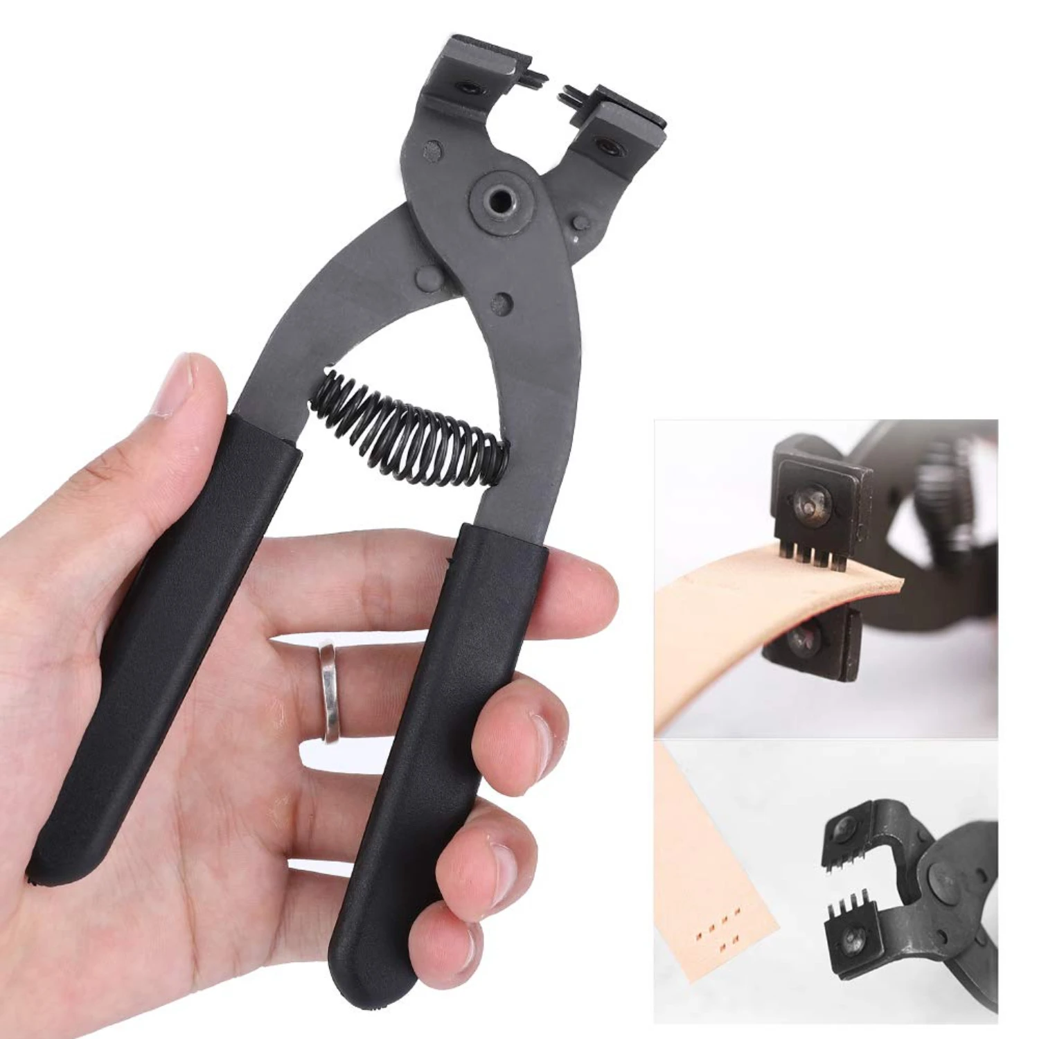 Durable and Ergonomic Anti Slip Handle Silent Carbon Steel Leather Hole Tool with 4mm 4/2 Teeth Design for Precise Cutting in Re
Durable and Ergonomic Anti Slip Handle Silent Carbon Steel Leather Hole Tool with 4mm 4/2 Teeth Design for Precise Cutting in Re
