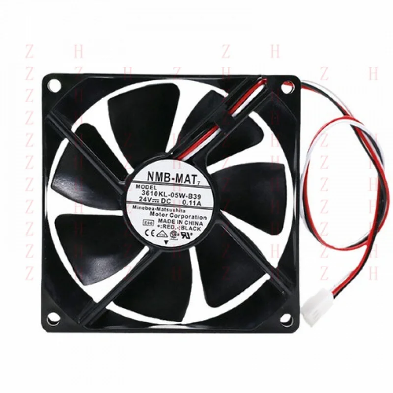 XXZ for NMB 3610KL-05W-B39 9025 24V 0.11A 9cm 3-pin Double Ball Inverter Cooling Fan
XXZ for NMB 3610KL-05W-B39 9025 24V 0.11A 9cm 3-pin Double Ball Inverter Cooling Fan
