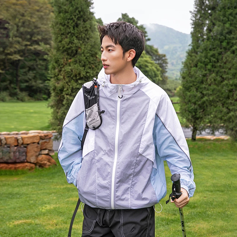 Spring Summer Outdoor Lightweight Skin Jacket Men Women Splice Fashion Streetwear Quick Dry Loose Casual Track Cargo Jacket Coat
Spring Summer Outdoor Lightweight Skin Jacket Men Women Splice Fashion Streetwear Quick Dry Loose Casual Track Cargo Jacket Coat