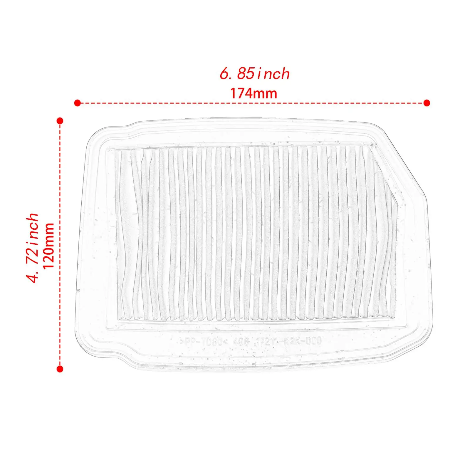 High Performance Motorcycle Air Filter Easy to Install System Portable Air Cleaner for Engine Protection
High Performance Motorcycle Air Filter Easy to Install System Portable Air Cleaner for Engine Protection