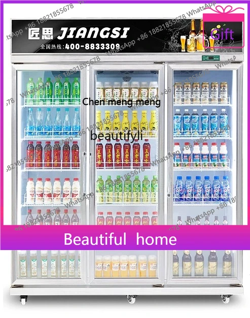 FF a56 Bar Supermarket Beer Refrigerated Display Cabinet Commercial Beverage Freezer Vertical Fresh-keeping Refrigerator
FF a56 Bar Supermarket Beer Refrigerated Display Cabinet Commercial Beverage Freezer Vertical Fresh-keeping Refrigerator