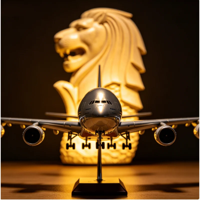 Масштабная модель самолета Singapore A380 Airways из АБС-пластика, 1:250, для сборки, коллекционирования и демонстрации для фанатов авиации
Масштабная модель самолета Singapore A380 Airways из АБС-пластика, 1:250, для сборки, коллекционирования и демонстрации для фанатов авиации