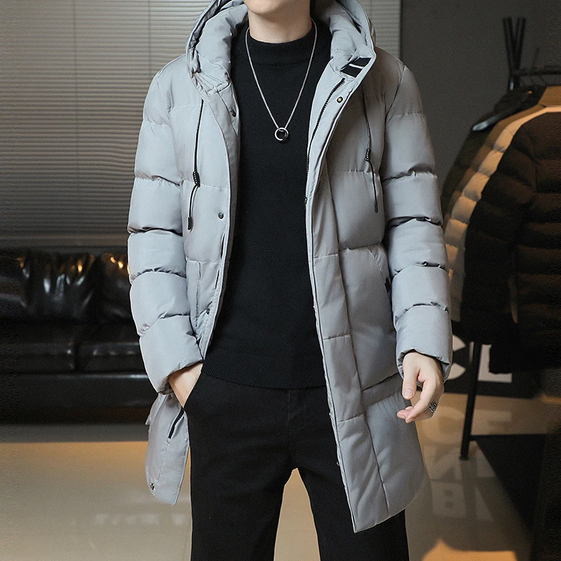 New Winter Fashion Youth Middle And Long Clothes Men'S Korean Version Popular Bread Down Cotton Thickened Warm Coat Boy
New Winter Fashion Youth Middle And Long Clothes Men'S Korean Version Popular Bread Down Cotton Thickened Warm Coat Boy