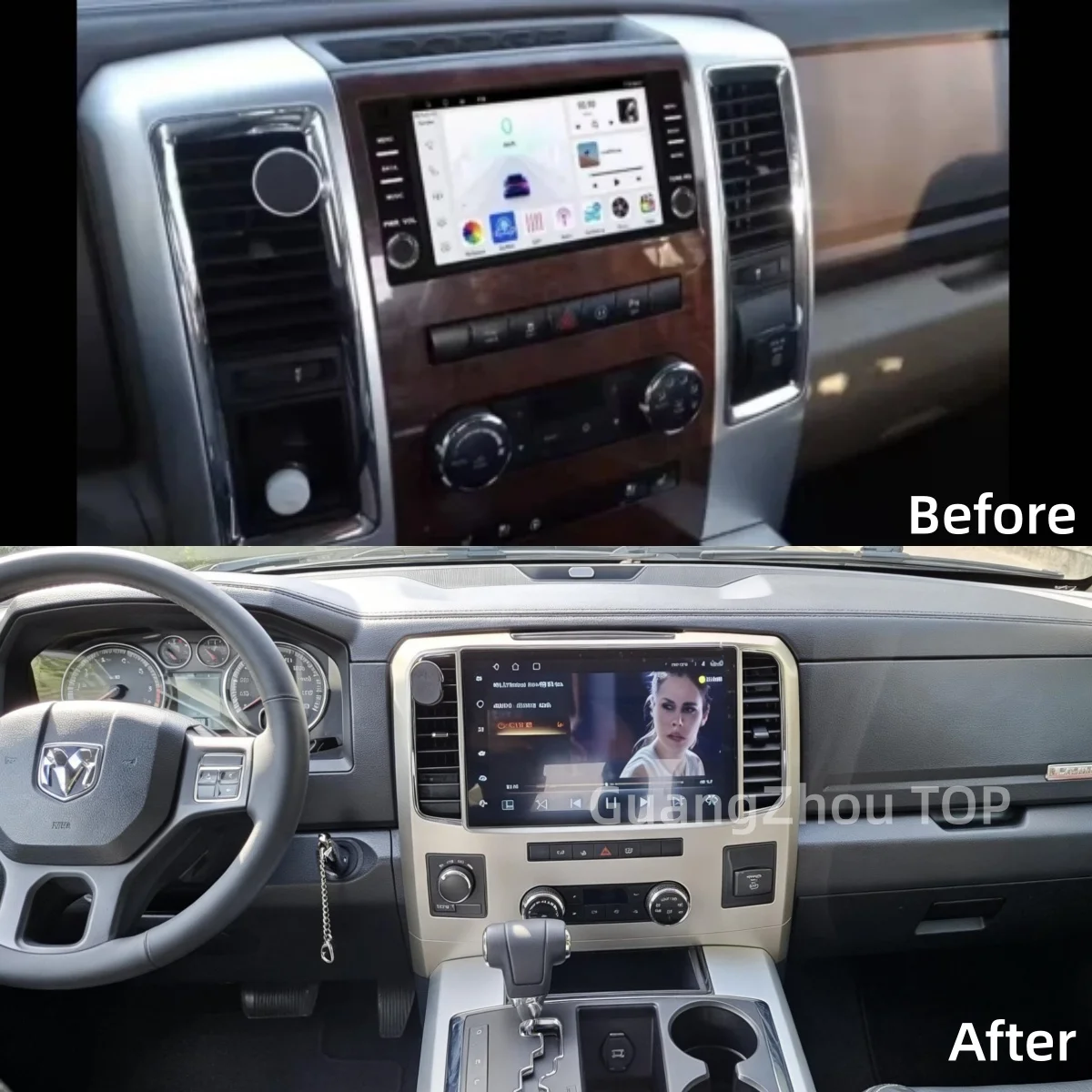 13.1" Android 13.0 Auto CarPlay Stereo Player For Dodge RAM 1500 2500 3500 2008-2012 Car Radio GPS Navi Tape Recorder Head Unit
13.1" Android 13.0 Auto CarPlay Stereo Player For Dodge RAM 1500 2500 3500 2008-2012 Car Radio GPS Navi Tape Recorder Head Unit