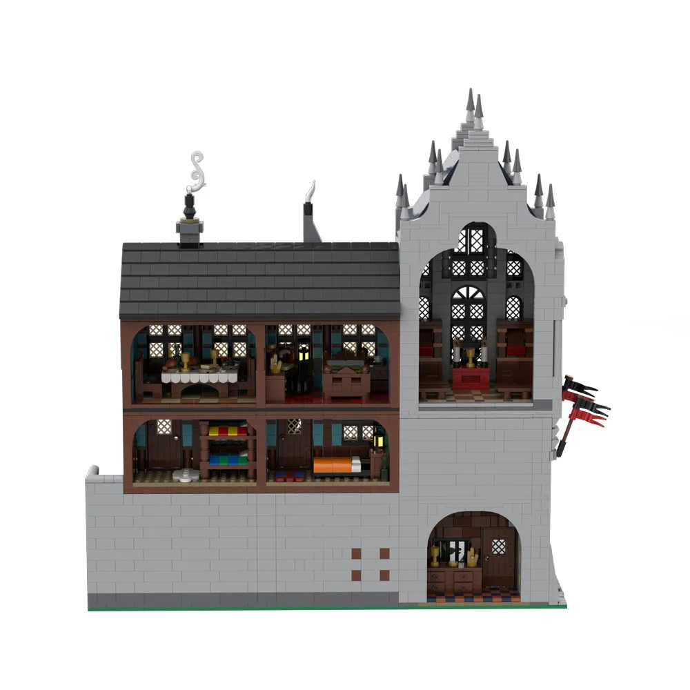 Gobricks MOC-221582 Medieval Town Square #3 Building Blocks Toy Gift
Gobricks MOC-221582 Medieval Town Square #3 Building Blocks Toy Gift