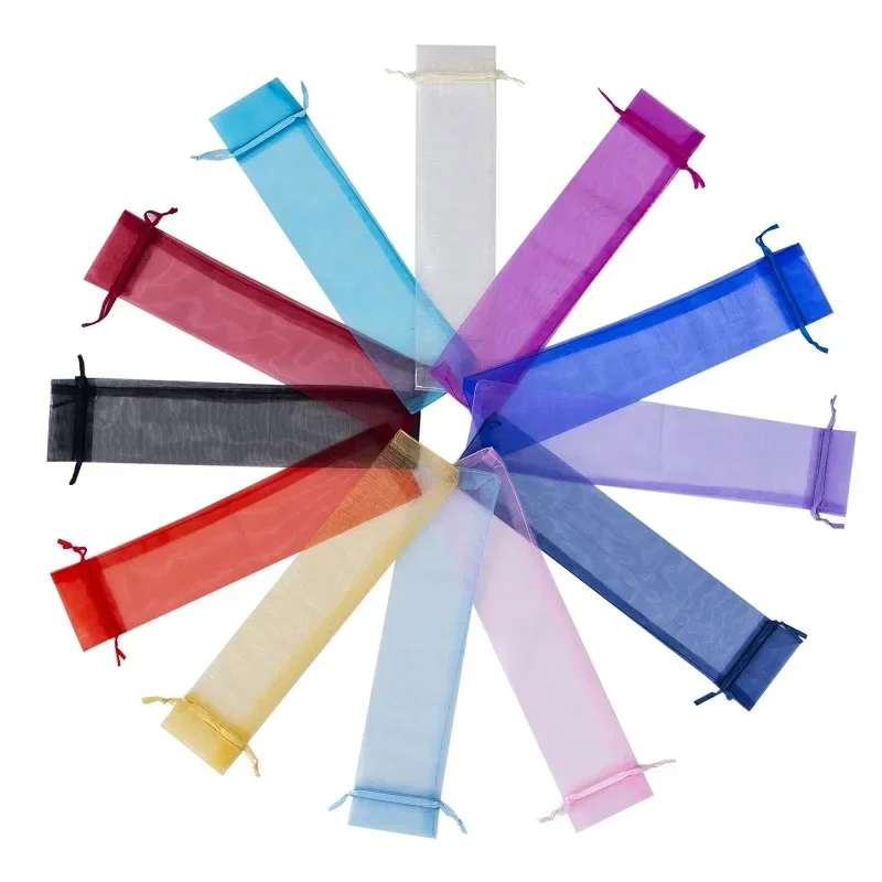 100Pcs/Lot Wedding Party Gift Bags Top Quality Silk Pouch for Hand Fans Organza Gift bag
100Pcs/Lot Wedding Party Gift Bags Top Quality Silk Pouch for Hand Fans Organza Gift bag