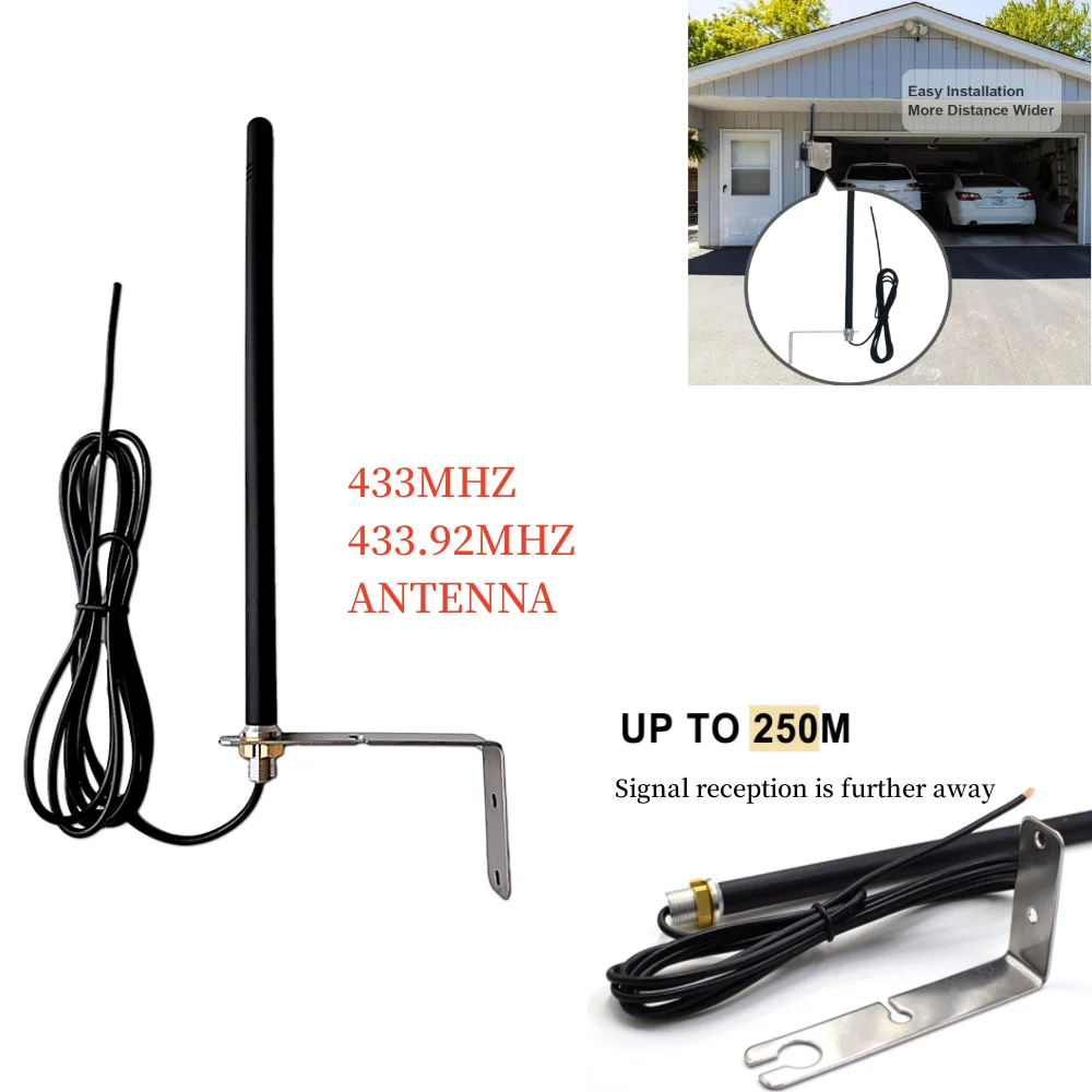 For compatibility with PROEME R4CSACS smart door remote control 433MHZ antenna signal amplification signal enhancer
For compatibility with PROEME R4CSACS smart door remote control 433MHZ antenna signal amplification signal enhancer