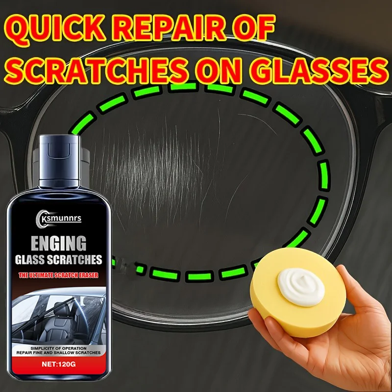 Multi functional glass and lens scratch repair kit - multi-purpose polishing and refurbishing agent to restore clarity and smoot
Multi functional glass and lens scratch repair kit - multi-purpose polishing and refurbishing agent to restore clarity and smoot