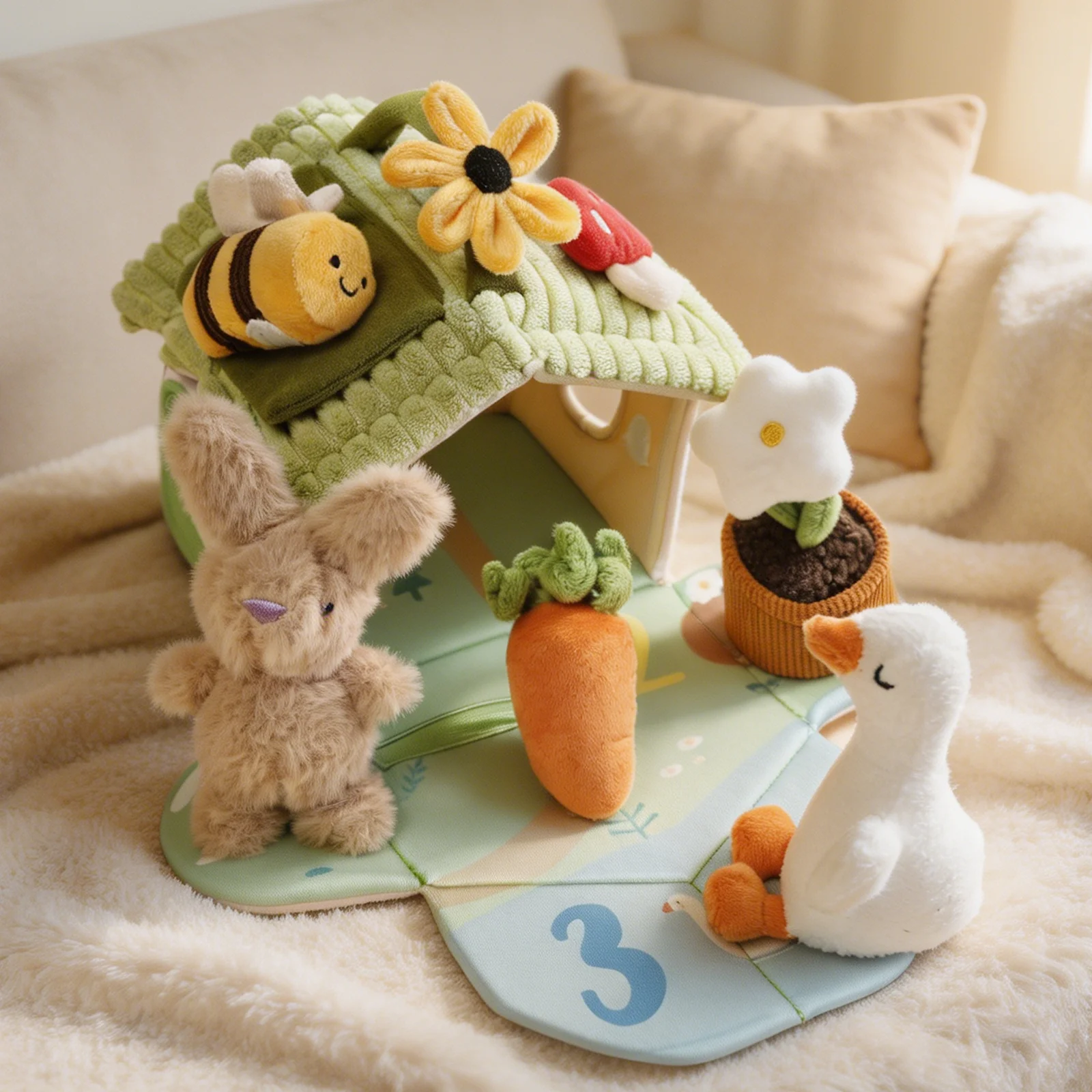 Baby Cotton Squeeze Plush Toy Sensory Development Stuffer Toy with Cute Bunny Soft Breathable Cotton Interactive Toy Baby Gifts
Baby Cotton Squeeze Plush Toy Sensory Development Stuffer Toy with Cute Bunny Soft Breathable Cotton Interactive Toy Baby Gifts