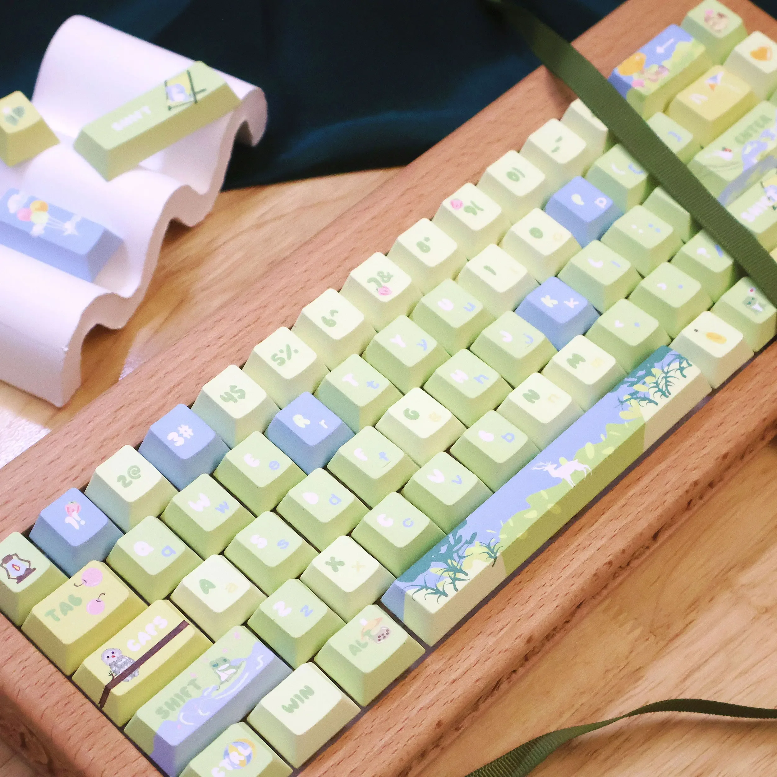 Language of the Forest Original mechanical keyboard keycaps Full five-sided sublimation moa keycaps
Language of the Forest Original mechanical keyboard keycaps Full five-sided sublimation moa keycaps
