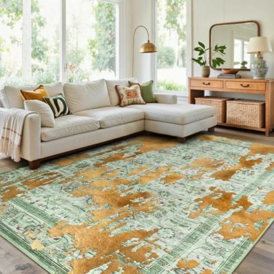 8x10 Ft Extra Large Washable Area Rugs for Living Room Thin Floral Vintage Print Rug Non Slip Carpet for Bedroom Dining Room ro
8x10 Ft Extra Large Washable Area Rugs for Living Room Thin Floral Vintage Print Rug Non Slip Carpet for Bedroom Dining Room ro