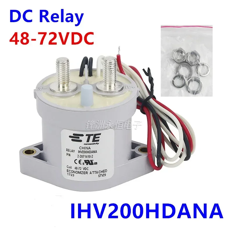 2- 2071410 -2 Релейный контактор постоянного тока IHV200HDANA (заменяет EV200ADANA) 48-72 В постоянного тока, оригинальное качество для TE
2- 2071410 -2 Релейный контактор постоянного тока IHV200HDANA (заменяет EV200ADANA) 48-72 В постоянного тока, оригинальное качество для TE