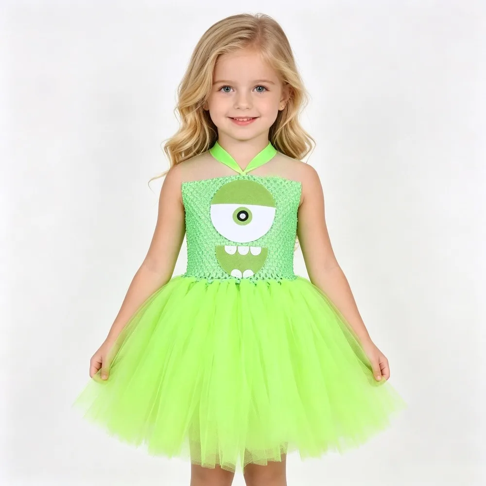 Girls Green Monster Tutu Dress with Wings & Mask Kids Funny Dinosaur Cosplay Costume for Halloween Carnival Party,Tutu Princess
Girls Green Monster Tutu Dress with Wings & Mask Kids Funny Dinosaur Cosplay Costume for Halloween Carnival Party,Tutu Princess