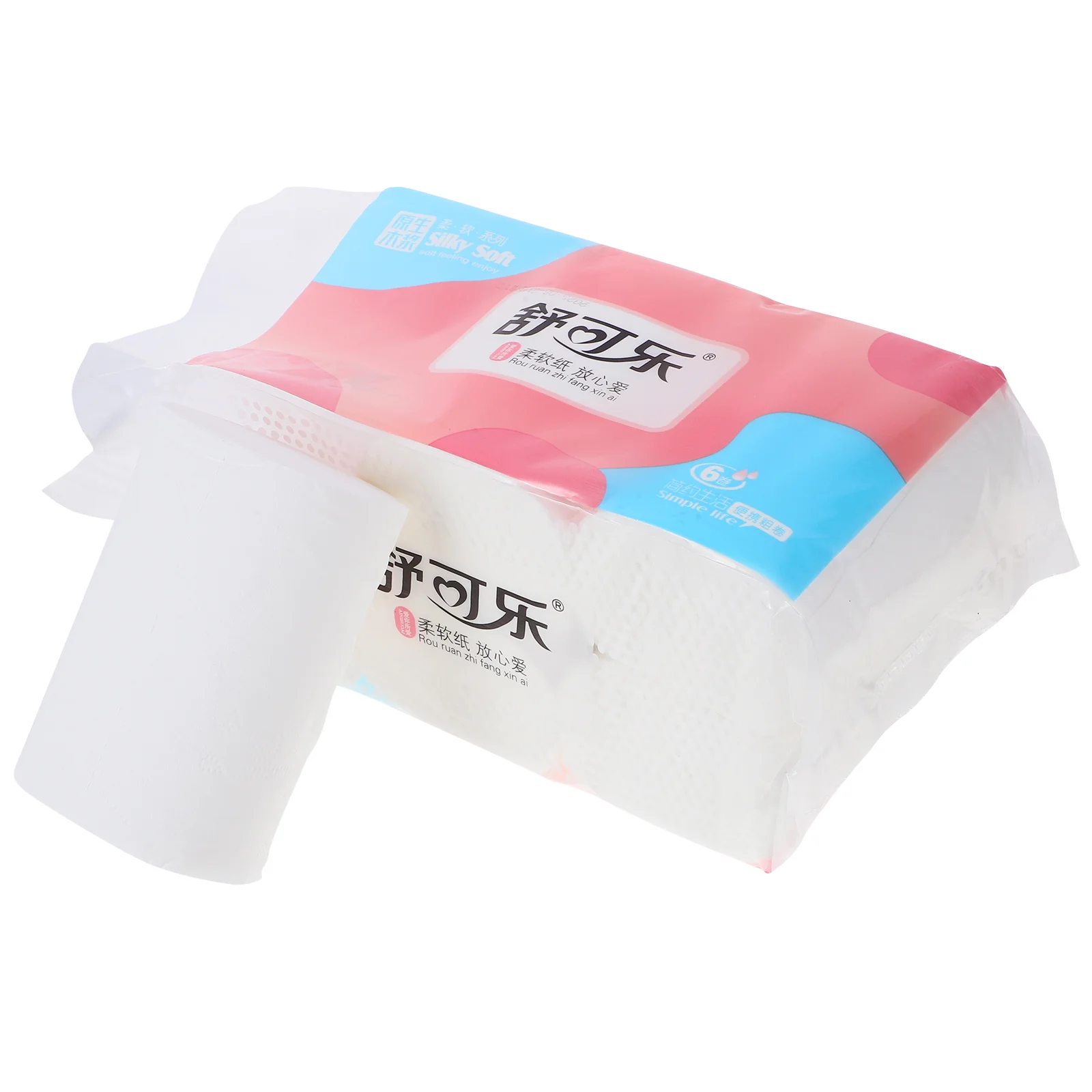 6 Rolls of One Bag Durable Toilet Paper Delicate Roll Paper Wood Pulp Coreless Paper for Toilet Home
6 Rolls of One Bag Durable Toilet Paper Delicate Roll Paper Wood Pulp Coreless Paper for Toilet Home