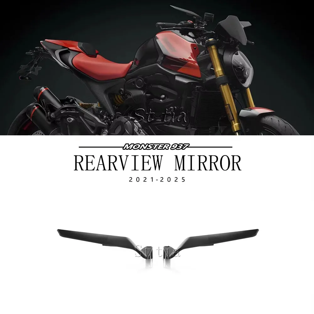 For Ducati Monster 937 SP 2021-2026 MONSTER 937 New Motorcycle Rearview Mirror CNC Aluminum Handlebar Rear View Mirrors
For Ducati Monster 937 SP 2021-2026 MONSTER 937 New Motorcycle Rearview Mirror CNC Aluminum Handlebar Rear View Mirrors
