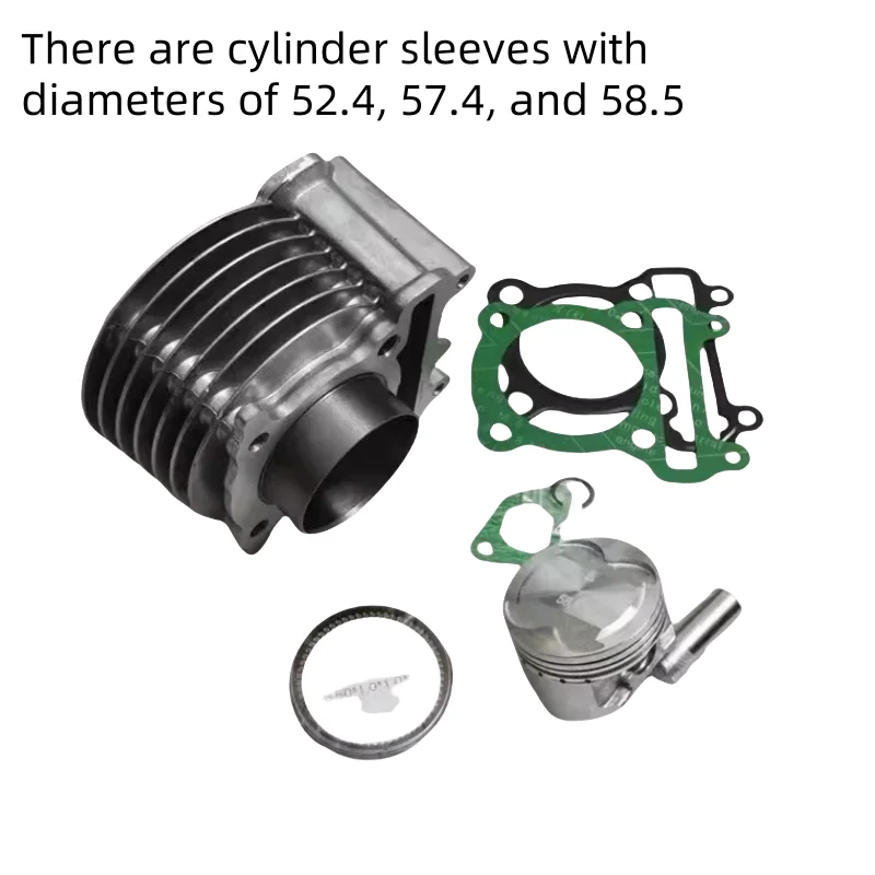 Motorcycle Engine Cylinder Piston Cylinder Ring Set Suitable for Yamaha 58.5mm 57.4mm 52.4mm Bws125 Zuma125 Bws Zuma Yw125 Yw Cygnus-X 125Cc 4V
Motorcycle Engine Cylinder Piston Cylinder Ring Set Suitable for Yamaha 58.5mm 57.4mm 52.4mm Bws125 Zuma125 Bws Zuma Yw125 Yw Cygnus-X 125Cc 4V