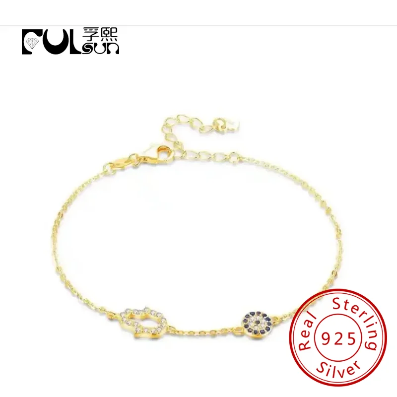 custom 925 Sterling Silver Female Adjustable Chain 14k Gold Plated Zircon eye Bracelet
custom 925 Sterling Silver Female Adjustable Chain 14k Gold Plated Zircon eye Bracelet