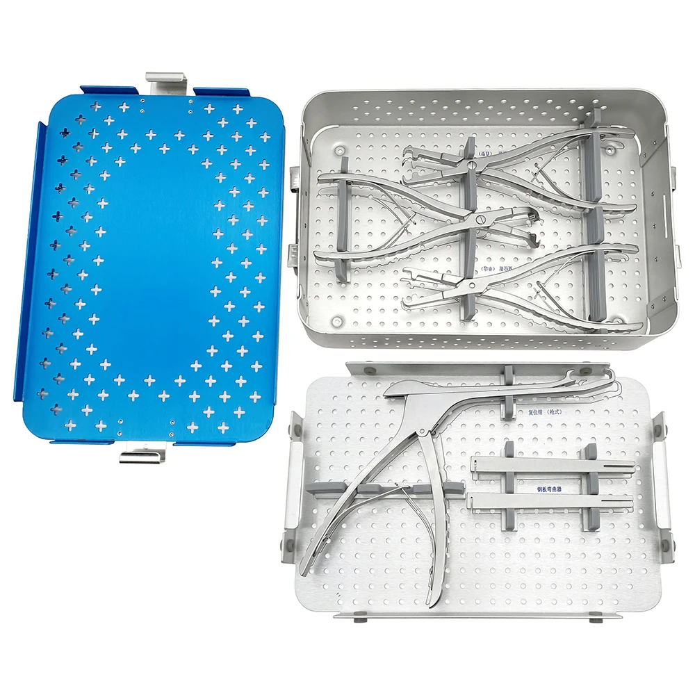 Ортопедический зажим для реберной пластины, щипцы для гибки, набор хирургических инструментов типа пистолета для ветеринарного комплекта для фиксации травм, реберная пластина
Ортопедический зажим для реберной пластины, щипцы для гибки, набор хирургических инструментов типа пистолета для ветеринарного комплекта для фиксации травм, реберная пластина