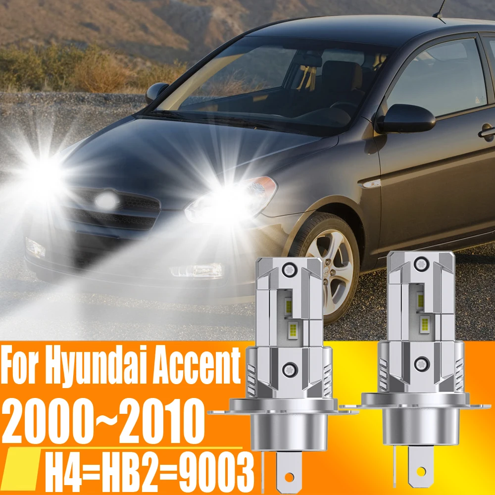 2x H4 HB2 9003 Led Headlight Canbus No Error Car Bulb High Power White Fog Light Diode Lamp 12v 55w For Hyundai Accent 2000~2010
2x H4 HB2 9003 Led Headlight Canbus No Error Car Bulb High Power White Fog Light Diode Lamp 12v 55w For Hyundai Accent 2000~2010