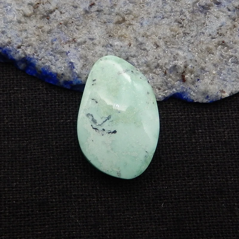 Natural Stone Cabochon Green Turquoise Cameo Fit DIY Ring Necklace Making Jewelry Finding 24x16x6mm 3g
Natural Stone Cabochon Green Turquoise Cameo Fit DIY Ring Necklace Making Jewelry Finding 24x16x6mm 3g