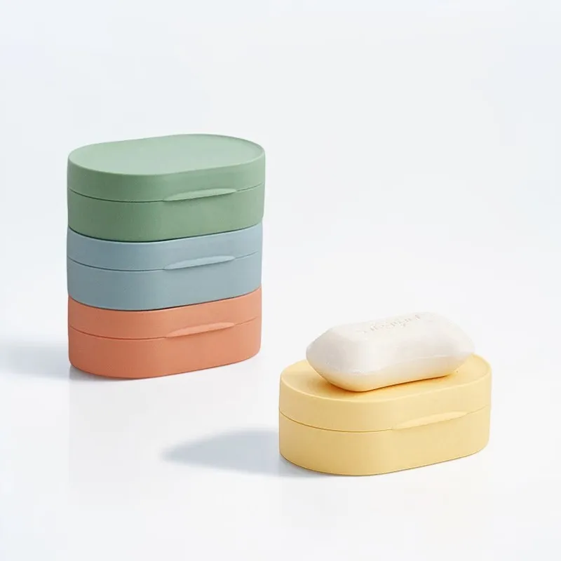 Round Travel Soap Box Portable Soap Dishes Tray with Lid Waterproof Sealed Soap Container for Bathroom Shower Bathroom Gadgets
Round Travel Soap Box Portable Soap Dishes Tray with Lid Waterproof Sealed Soap Container for Bathroom Shower Bathroom Gadgets