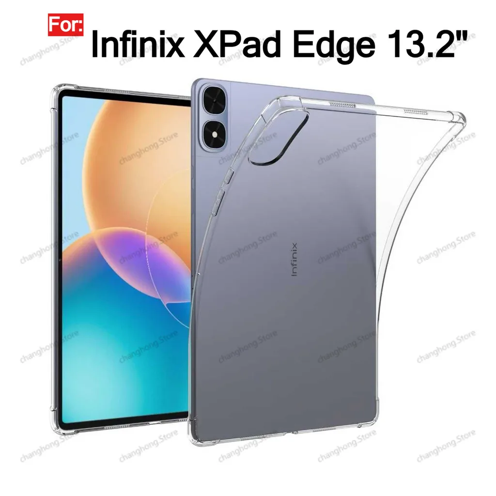 For Infinix XPad Edge 13.2 inch X1302 Case XPad 20 11 inch X1102 Clear TPU Back Cover Airbags Shockproof Protector Shell
For Infinix XPad Edge 13.2 inch X1302 Case XPad 20 11 inch X1102 Clear TPU Back Cover Airbags Shockproof Protector Shell