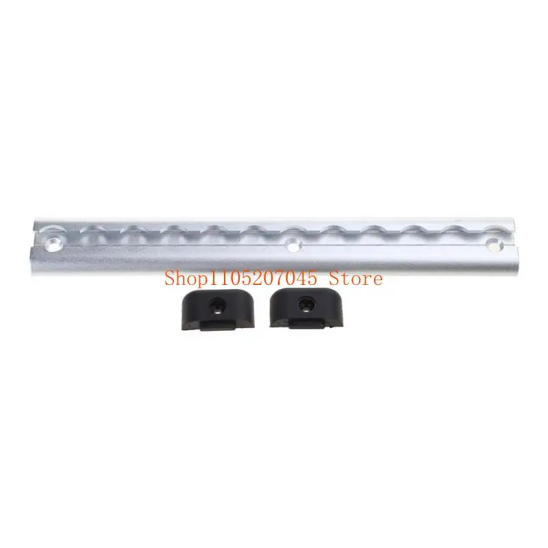 37cd L-Track Airline with Single Fitting Tie Down Anchors Quick Release Rings Spring Bolt Airline Track 30cm/12inch