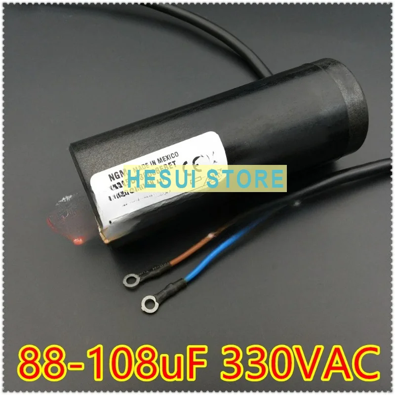 NGM 60A5D330088EBET 88-108uF 330VAC starter capacitor
NGM 60A5D330088EBET 88-108uF 330VAC starter capacitor