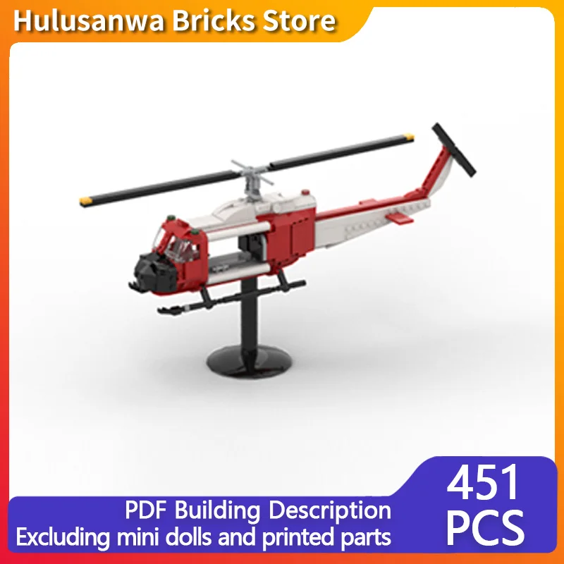 UH-1N Medium Helicopter Model MOC Building Bricks War Equipment Modular Technology Gifts Holiday Assemble Children Toys Suit
UH-1N Medium Helicopter Model MOC Building Bricks War Equipment Modular Technology Gifts Holiday Assemble Children Toys Suit