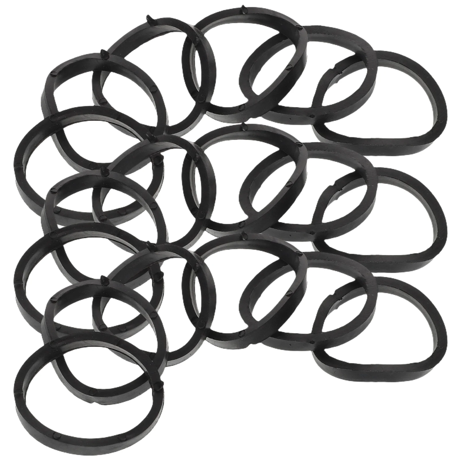 50 Pcs Barbell Rubber Ring Fitness Accessories Gym for Men Weightlifting Home Black
50 Pcs Barbell Rubber Ring Fitness Accessories Gym for Men Weightlifting Home Black