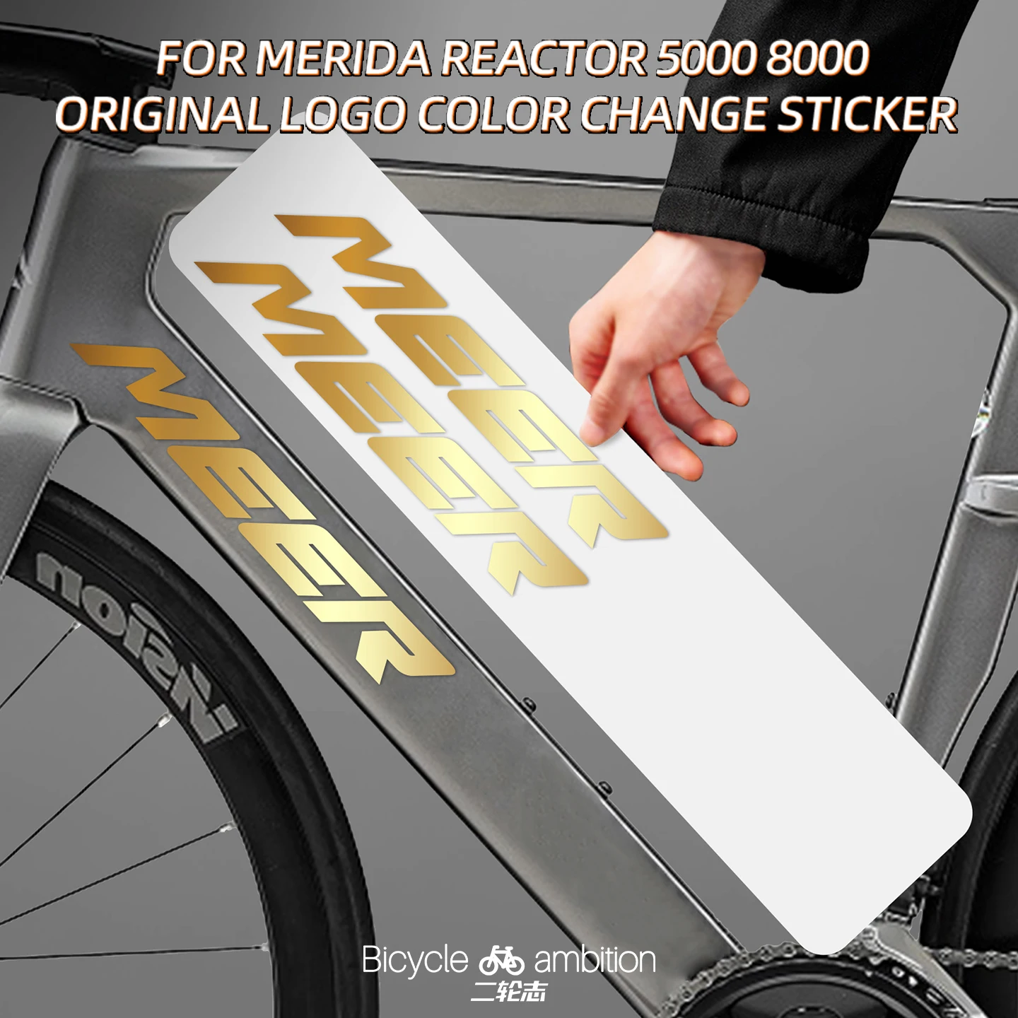 Merida Reacto 5000 8000 Color Changing Logo Stickers Wraps Bike Personalized Parts
Merida Reacto 5000 8000 Color Changing Logo Stickers Wraps Bike Personalized Parts