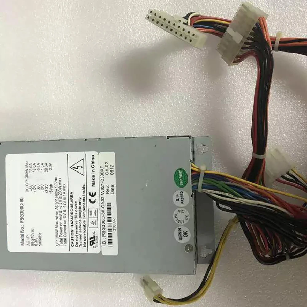 PSG300C-80-GA02-W621-0300XF F5-1500-3400 1U Power Supply PSG300C-80 300W Works Perfectly
PSG300C-80-GA02-W621-0300XF F5-1500-3400 1U Power Supply PSG300C-80 300W Works Perfectly