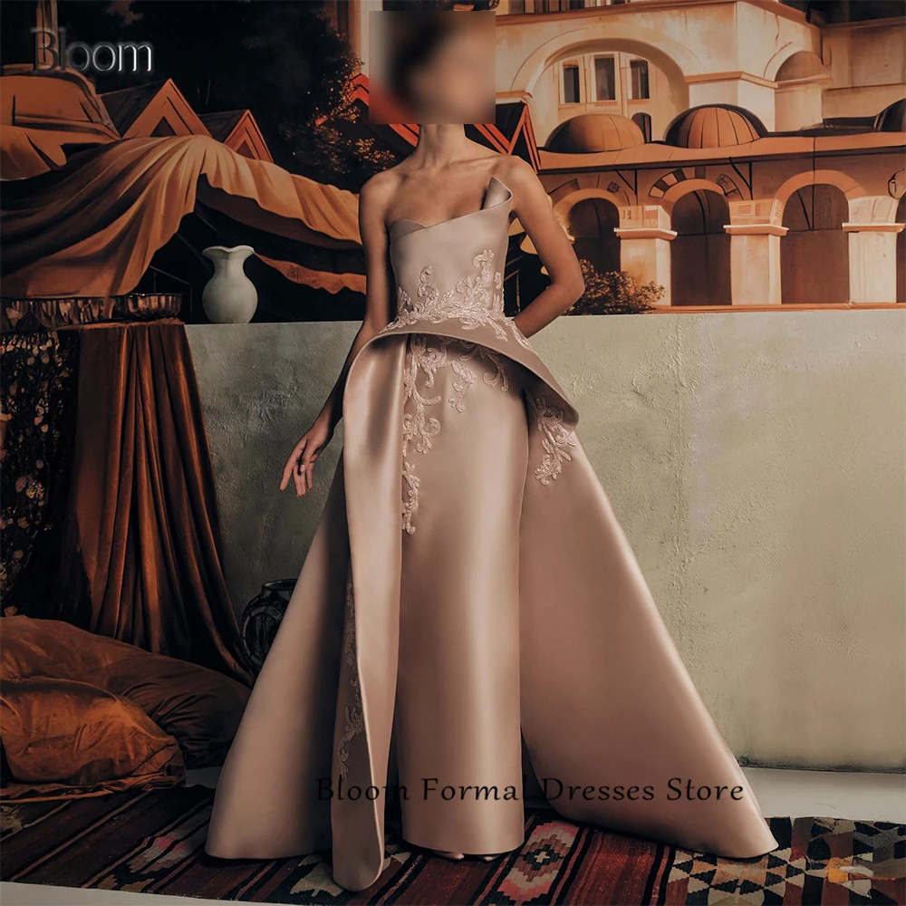 Bloom Sleeveless Applique Boat Neck A-Line Solid Color Zipper Back Beaded Pleats Floor Length Satin Elegant Luxury Evening Dress
Bloom Sleeveless Applique Boat Neck A-Line Solid Color Zipper Back Beaded Pleats Floor Length Satin Elegant Luxury Evening Dress